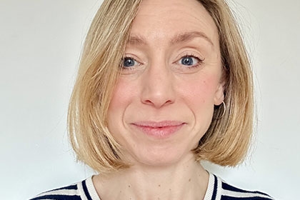 Headshot of Kristen Natale, head of volunteering, Sport England