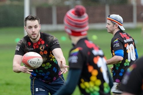 People playing rugby